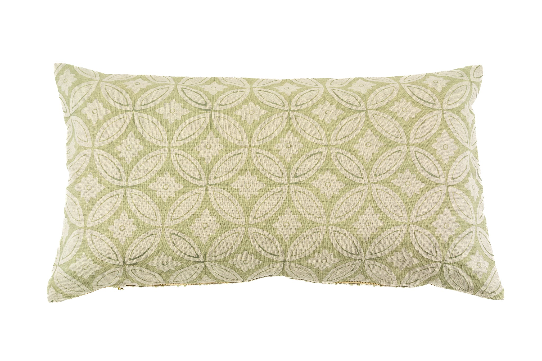 Pillow: Hand printed linen - P429