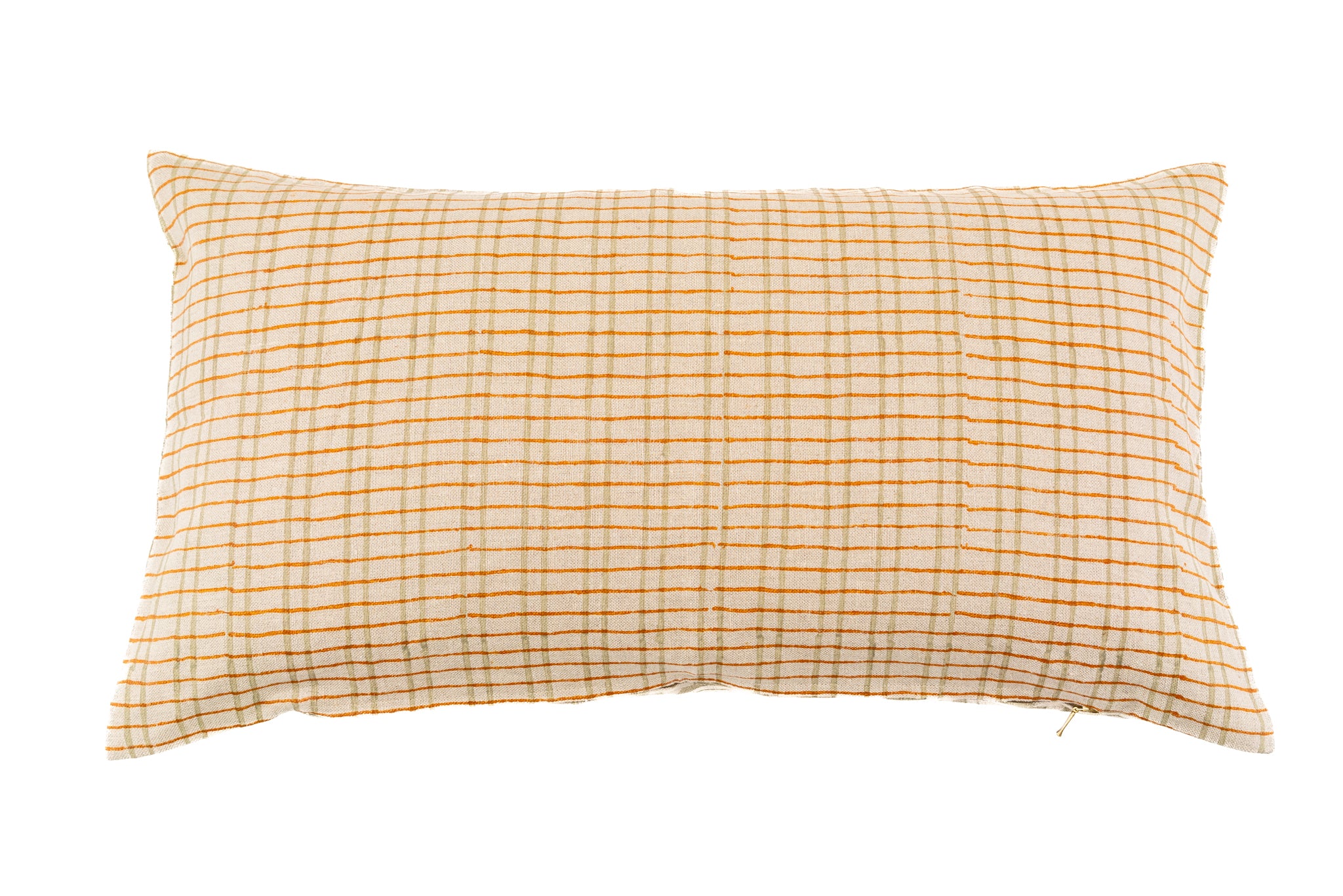 Pillow: Hand printed linen - P431