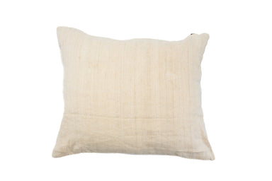 Antique handwoven decorative pillow made of Bulgarian hemp.