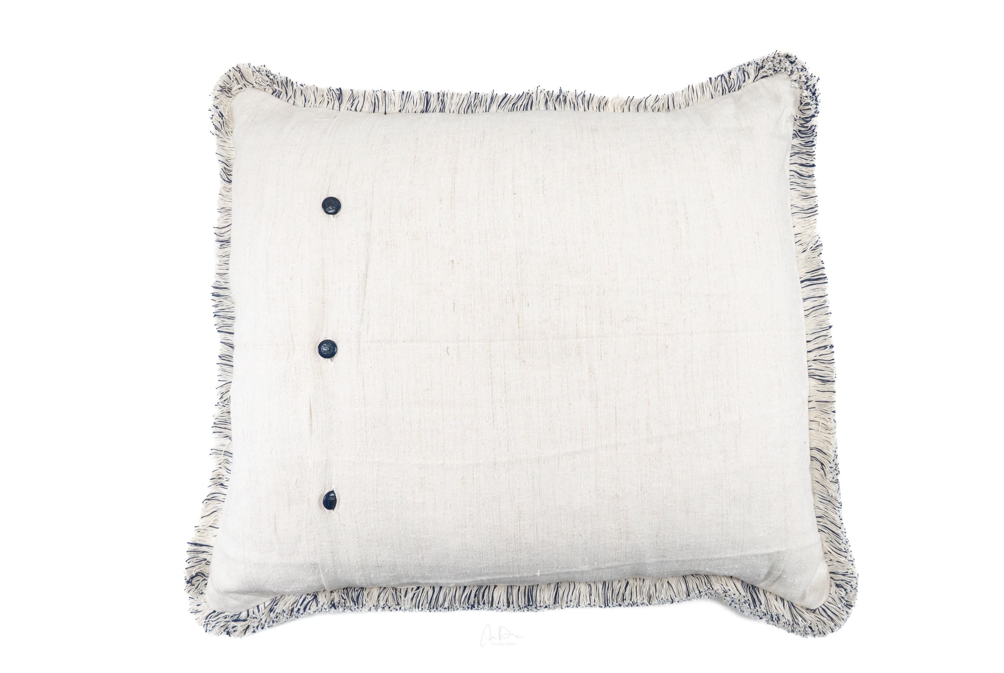 Pillow: Handwoven antique Hungarian hemp - P207