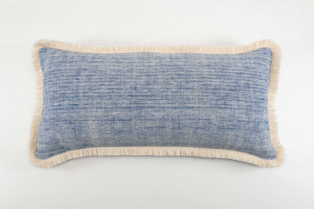 Pillow: Handwoven antique Hungarian hemp - P269