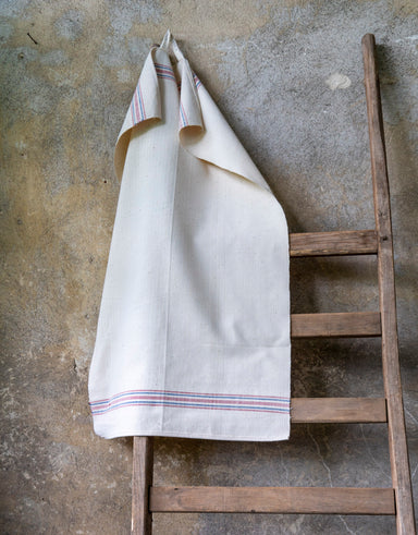 Towel: Handwoven antique Hungarian cotton - T65