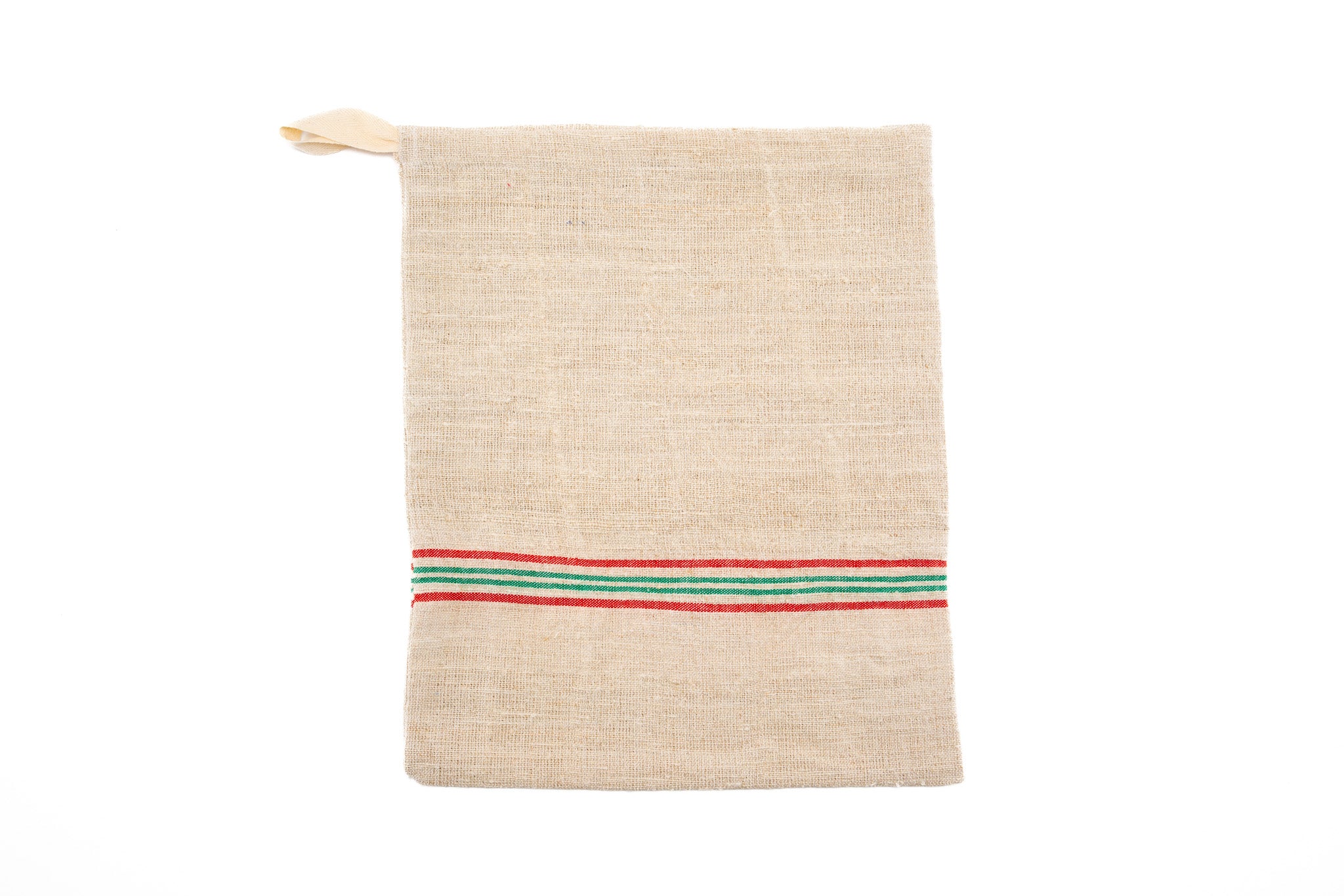 Bag: Handwoven antique and vintage hemp bread bags- BG225
