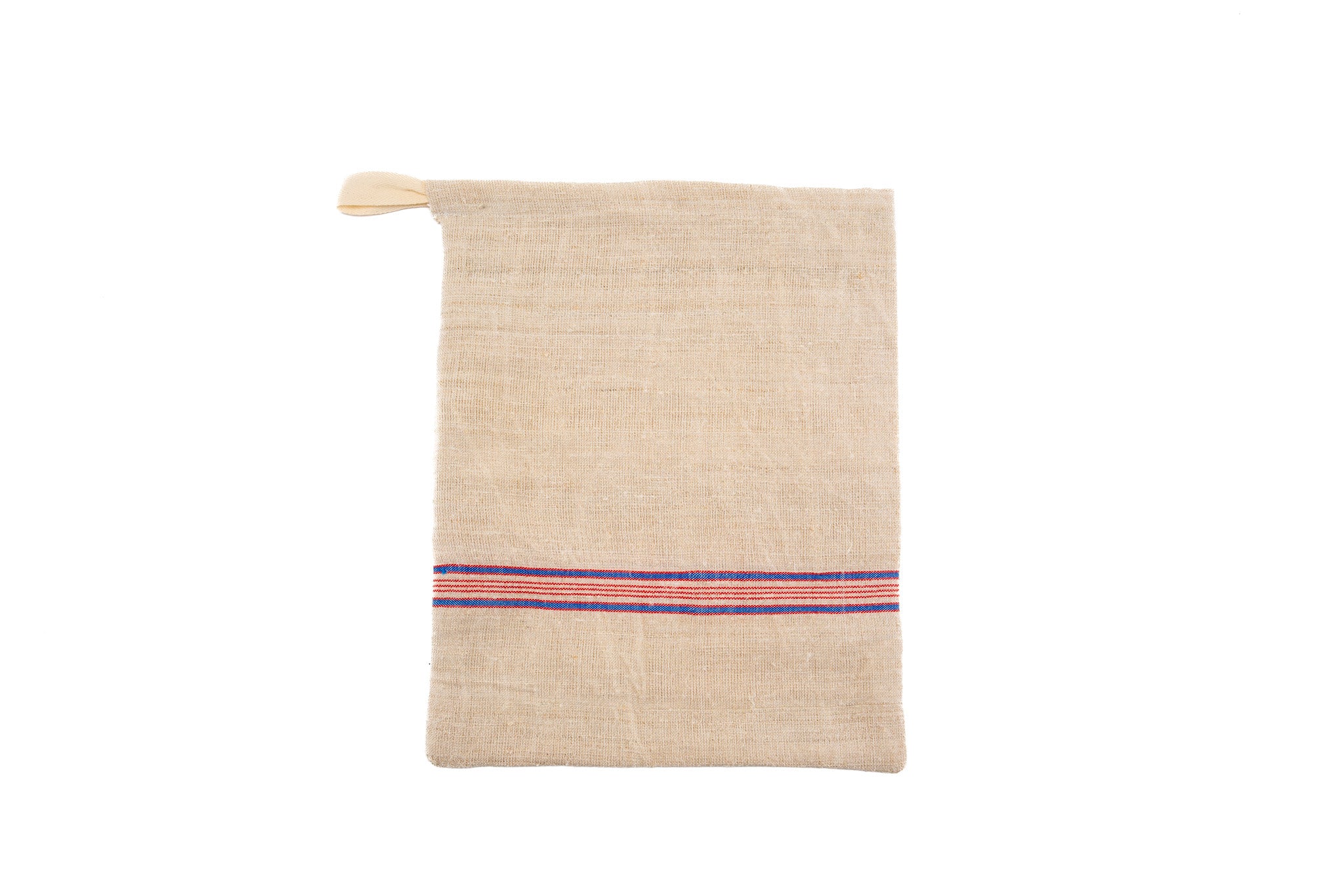 Bag: Handwoven antique and vintage hemp bread bags- BG226