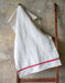 Towel: Handwoven antique Hungarian hemp - T122