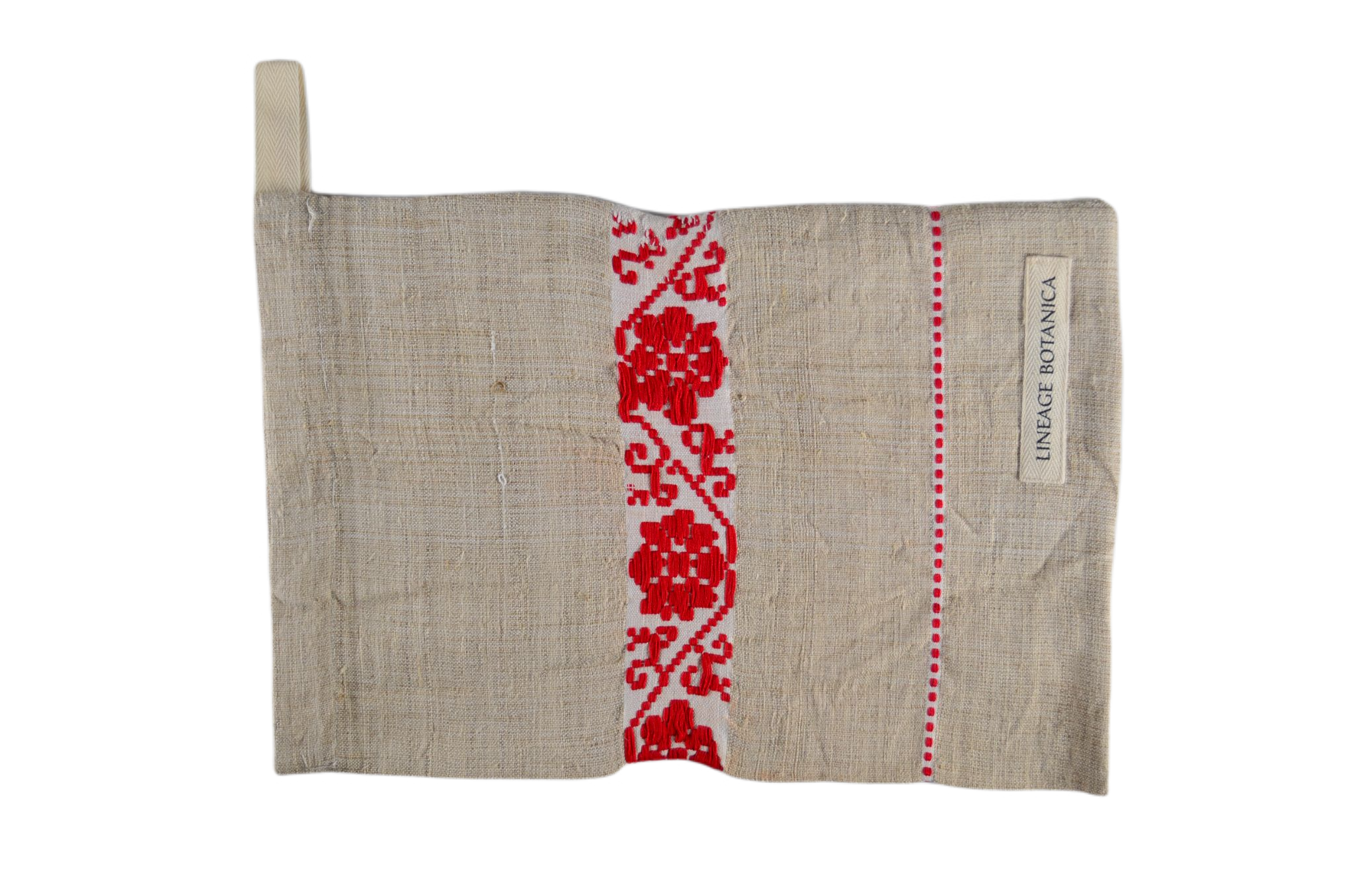 Bag: Handwoven antique and vintage hemp bread bags- BG235