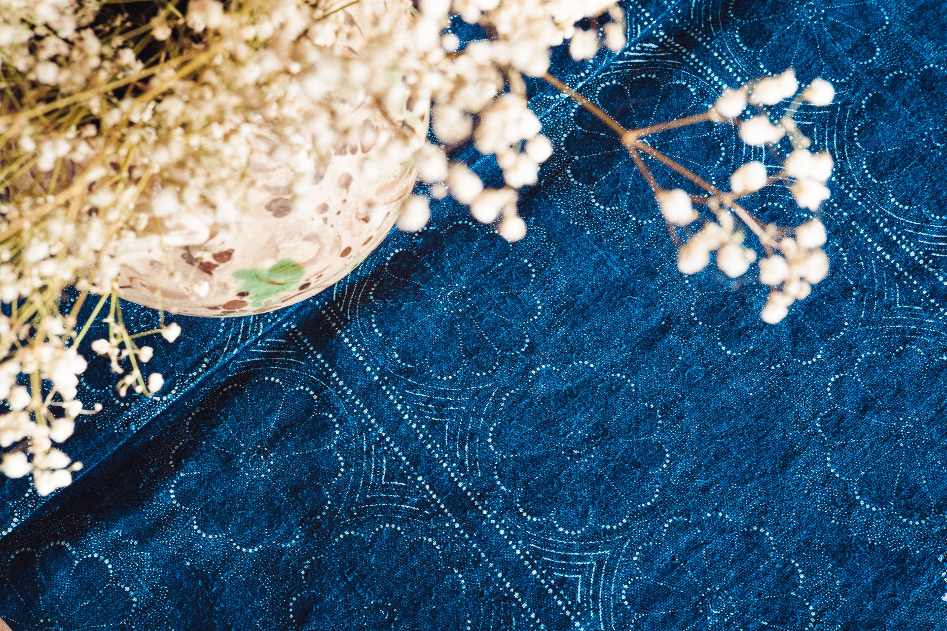 Table Cloth: Antique handwoven Hungarian hemp - TW122