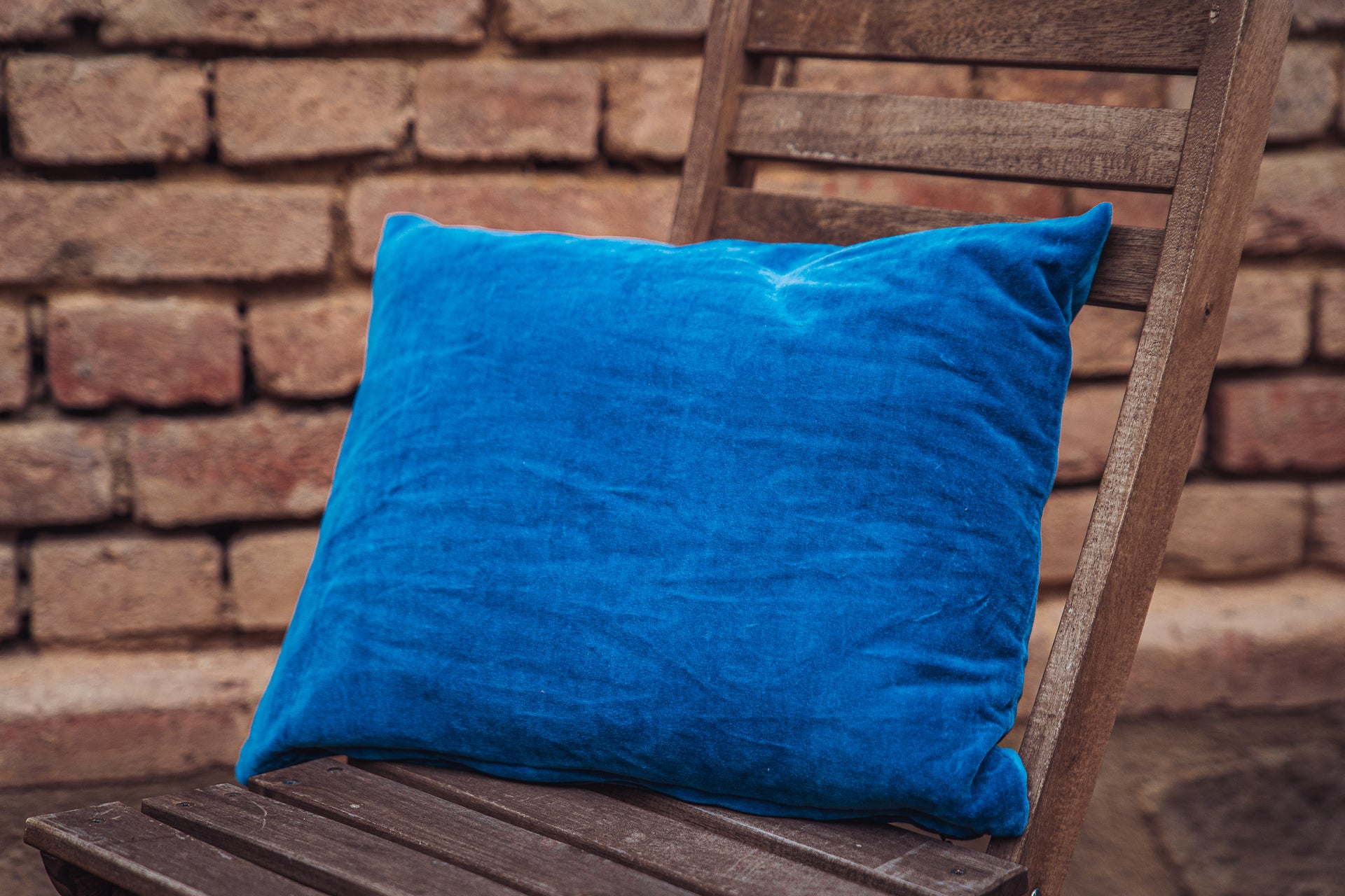 Travel Pillow: Indian cotton velvet - P469
