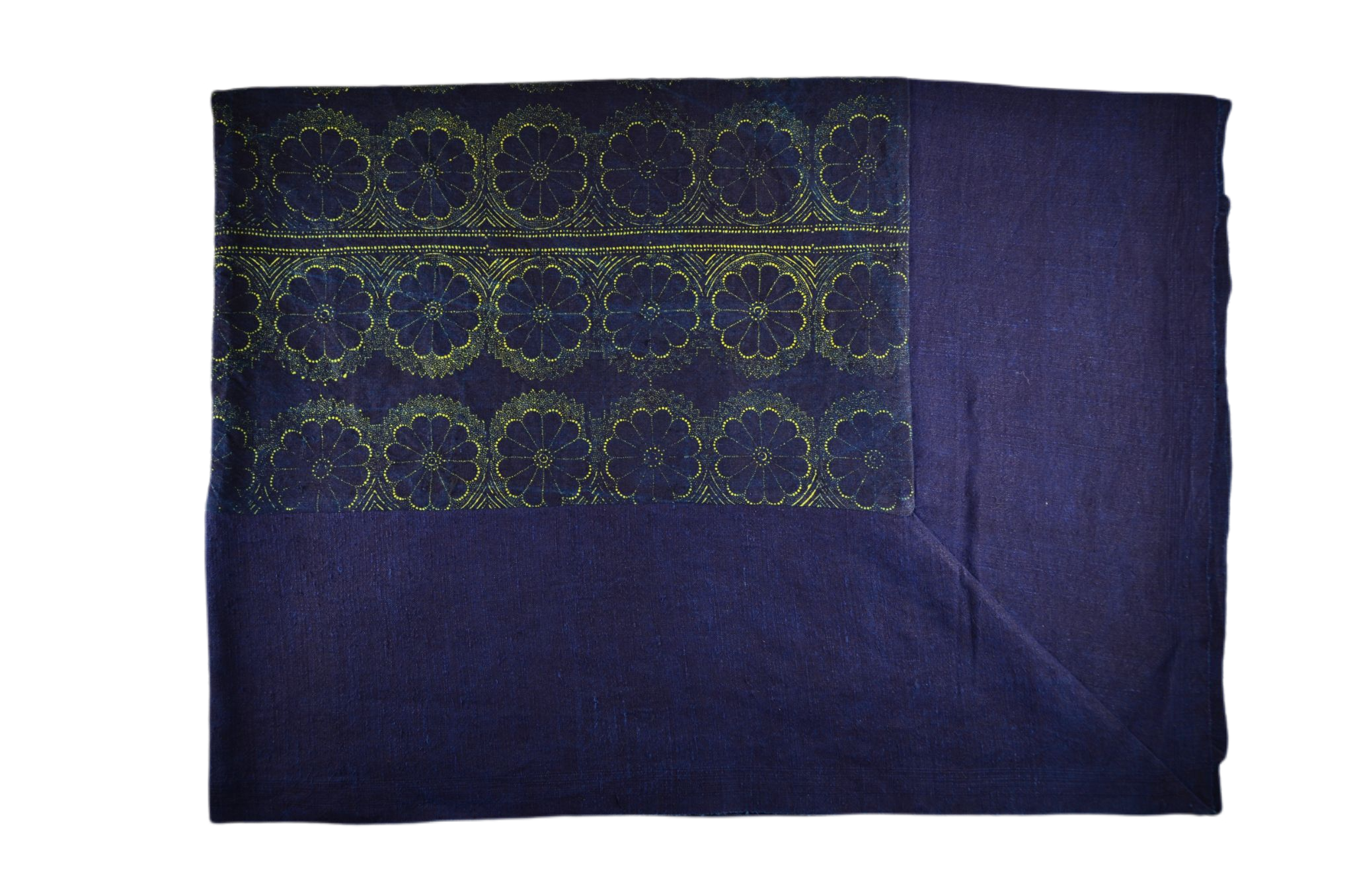 Table Cloth: Antique handwoven Hungarian hemp - TW119
