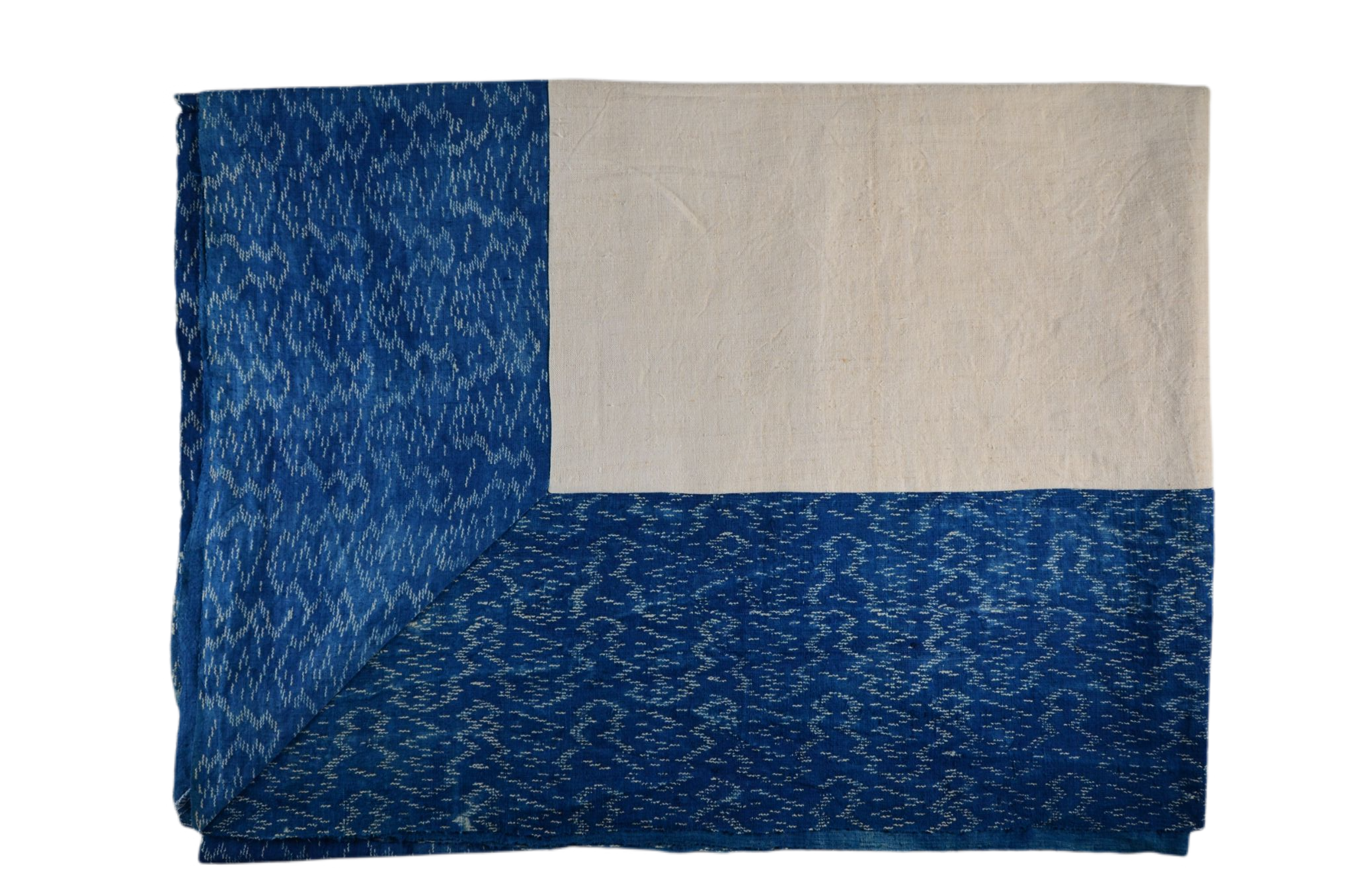 Table Cloth: Antique handwoven Hungarian hemp - TW114