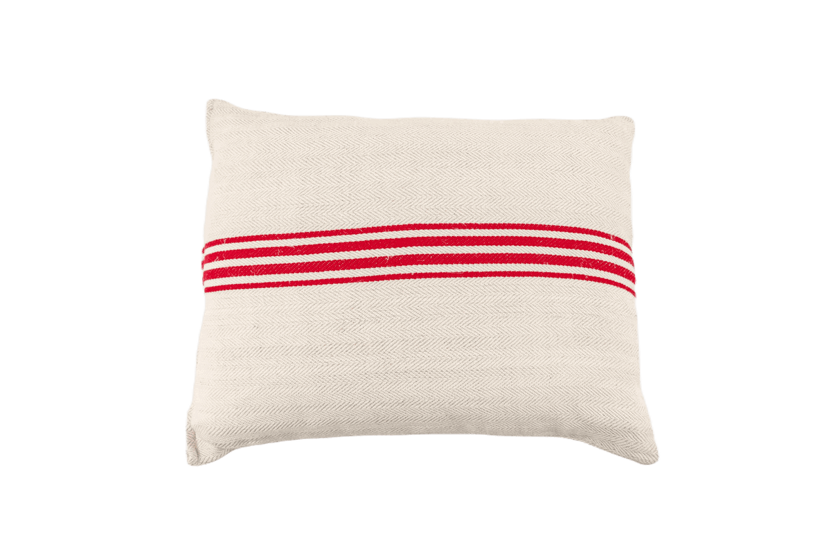 Pillow: Grain sack handwoven Hungarian hemp - P086