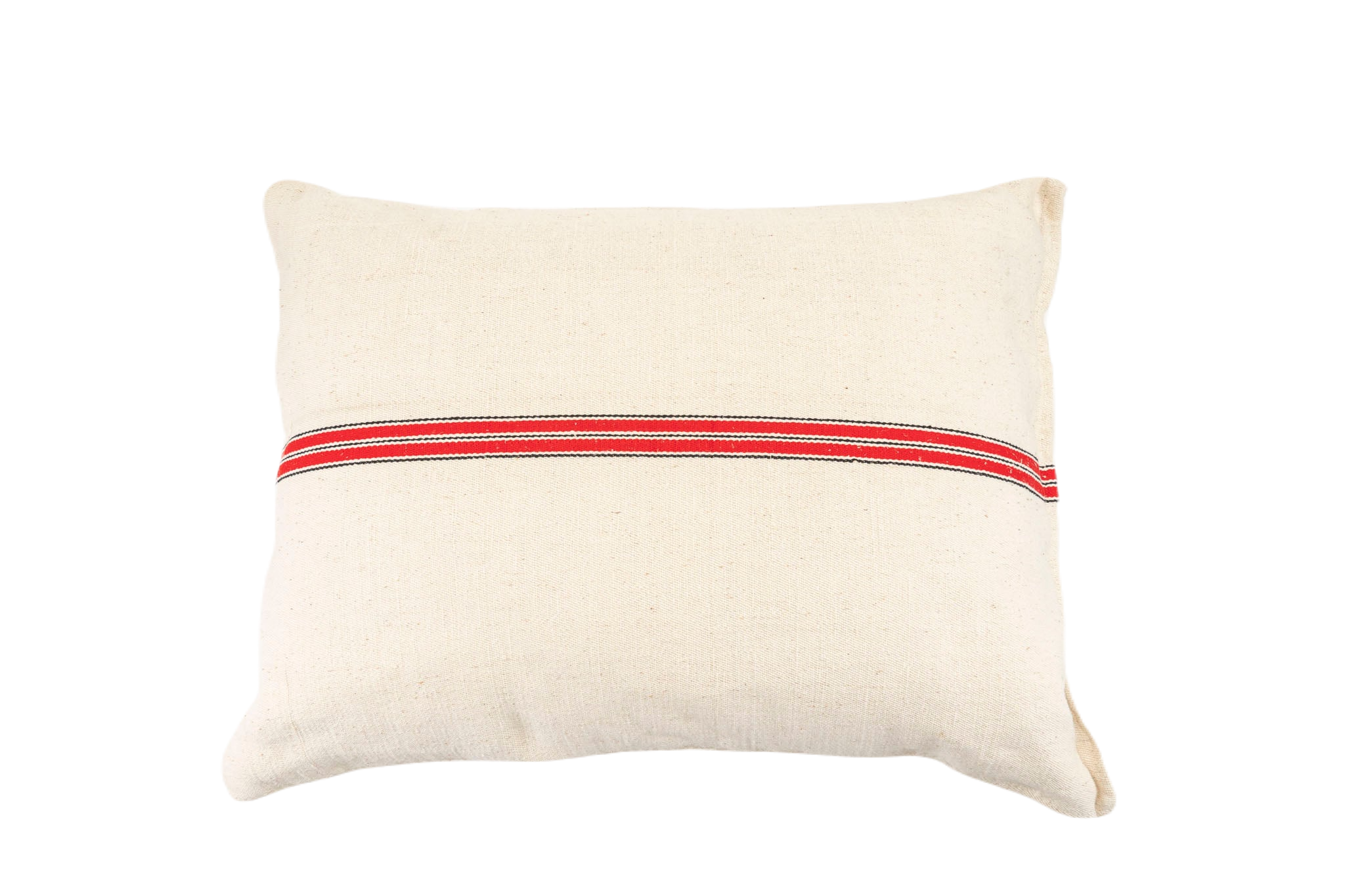 Pillow: Grain sack handwoven Hungarian hemp - P101