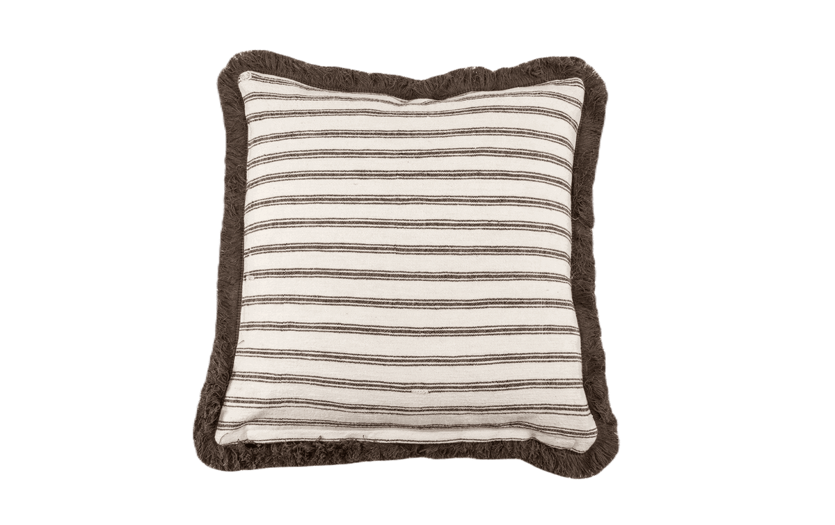 Handwoven Bulgarian cotton pillow - P209