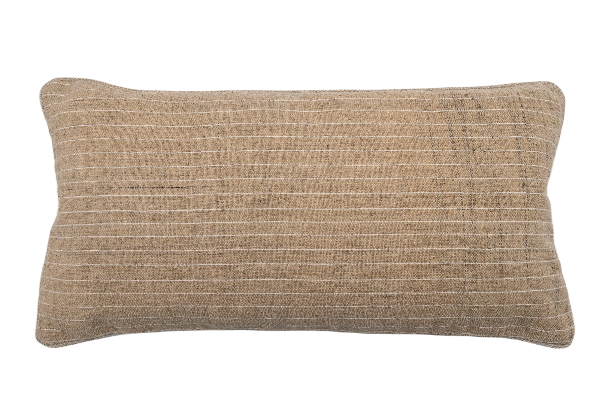 Pillow: Handwoven decorative pillow, antique Bulgarian wool - P278