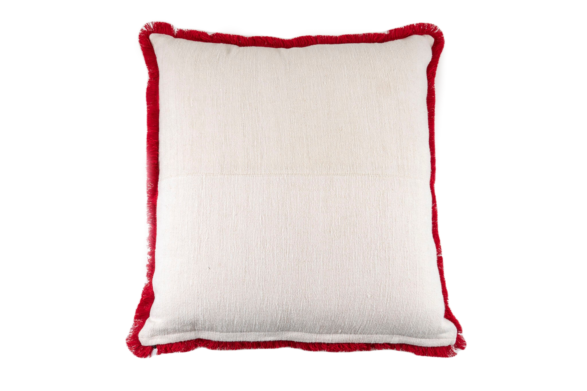 Pillow: Handwoven antique Hungarian hemp - P001