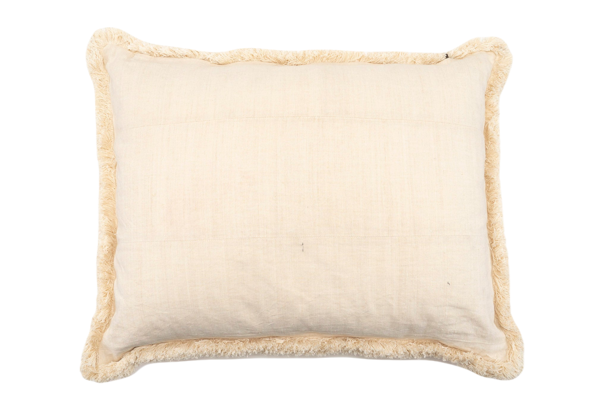 Handwoven hemp cloth pillow, eco-friendly and durable.