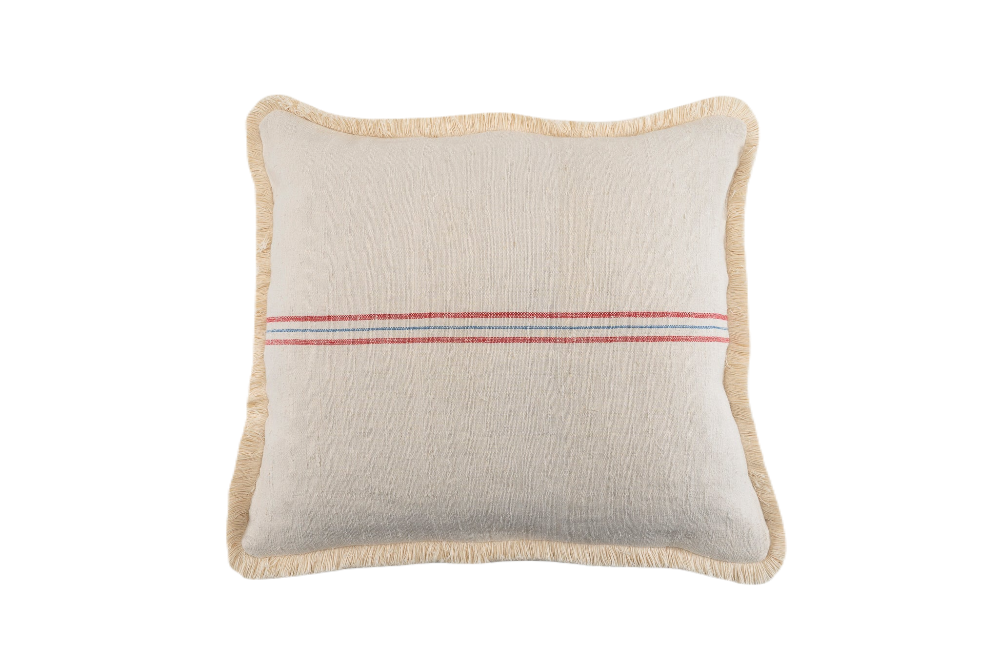 Pillow: Handwoven antique Hungarian hemp - P294