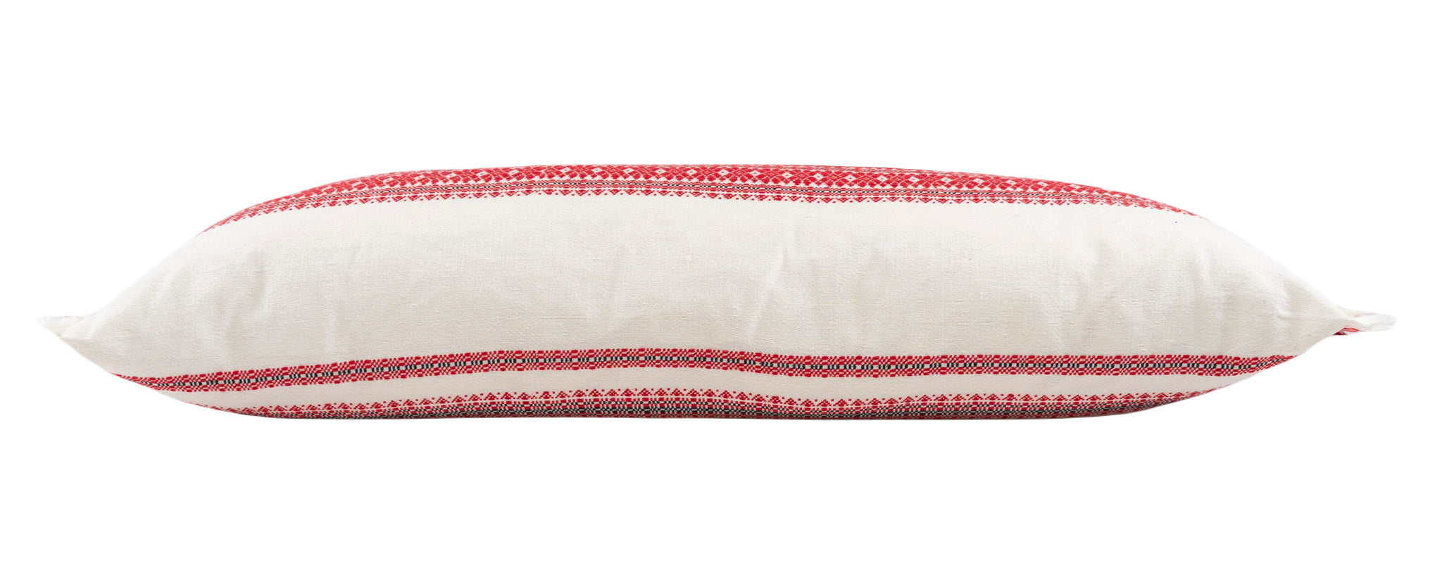 Pillow: Handwoven antique  Hungarian hemp - P081