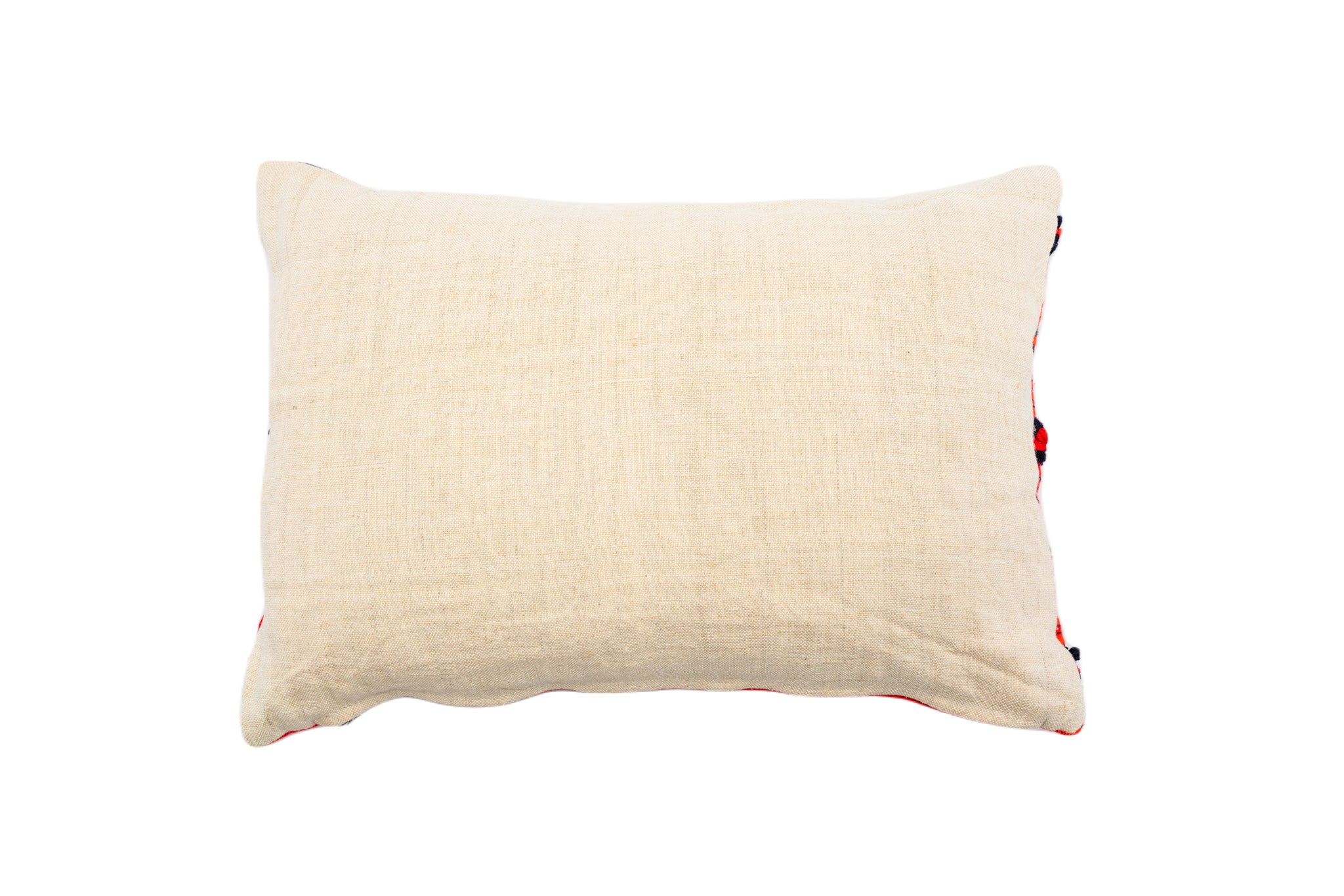 Pillow: Handwoven antique Hungarian hemp - P332