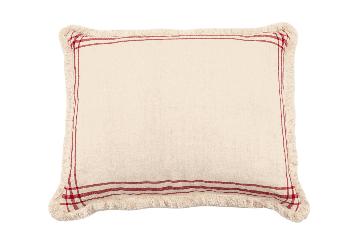Pillow - Handwoven Hemp Pillow - P173