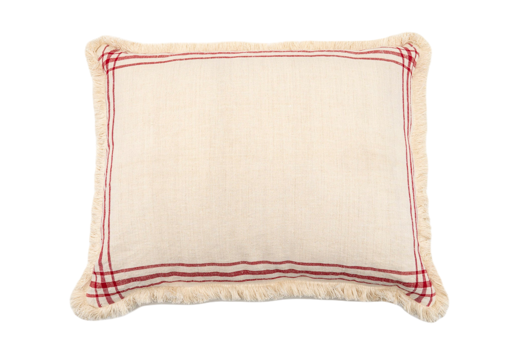 Pillow: Handwoven antique Hungarian hemp - P173