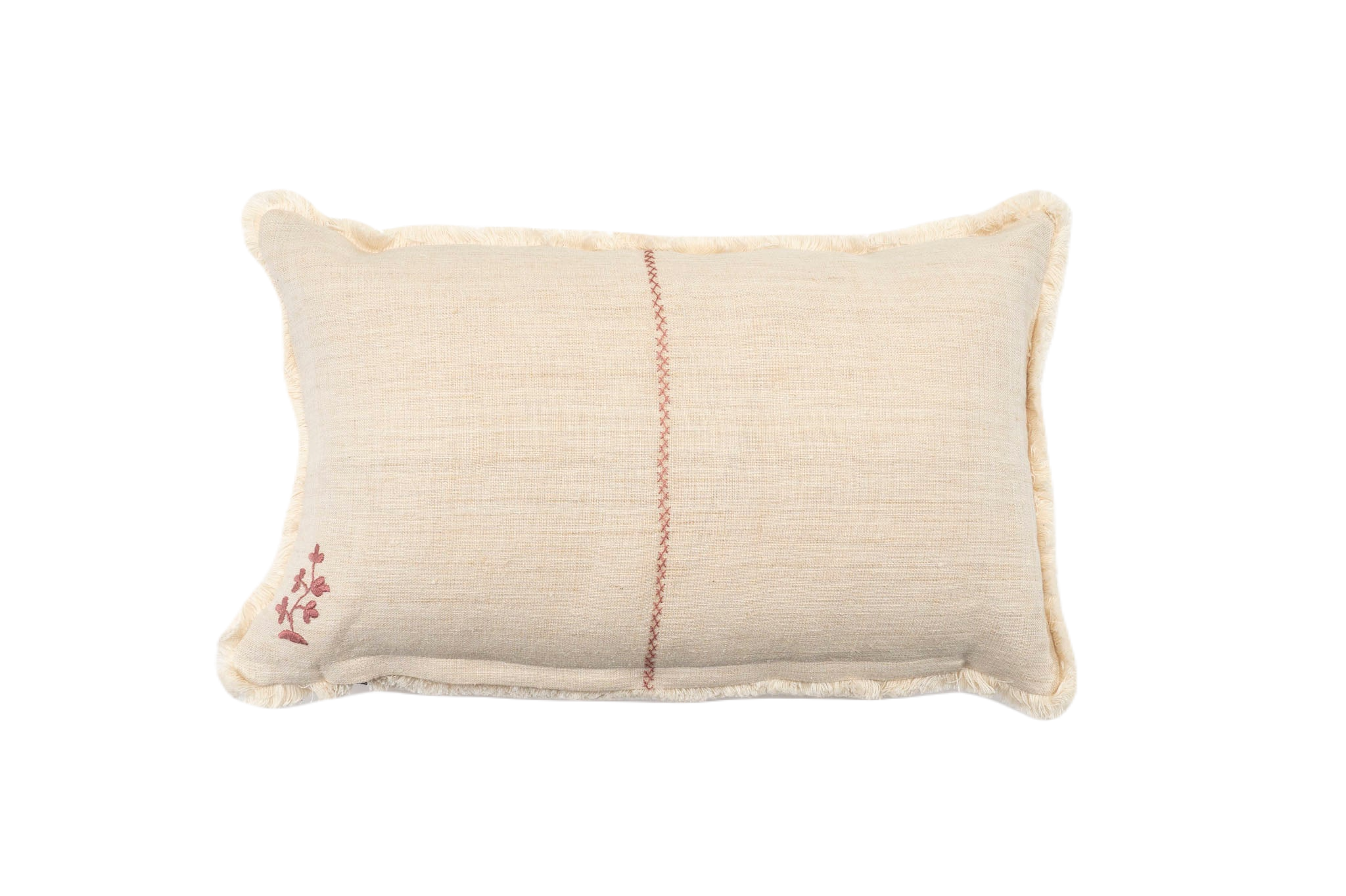 Pillow: Embroidered antique and vintage Hungarian hemp - P186