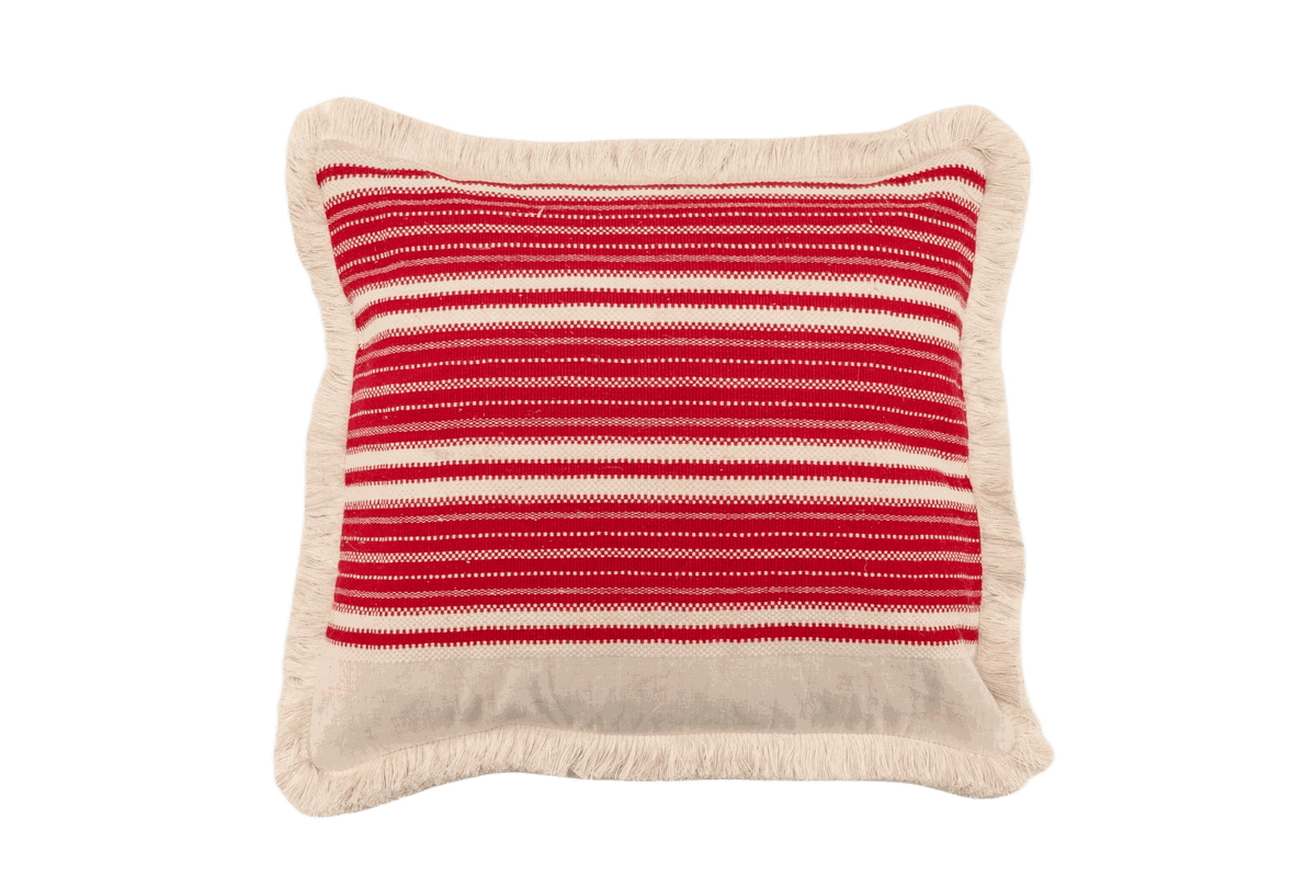 Pillow: Handwoven antique Hungarian hemp - P256