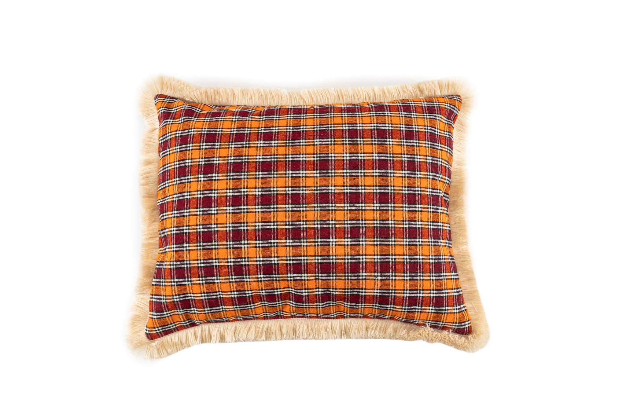 Pillow: Handwoven antique Bulgarian wool - P249