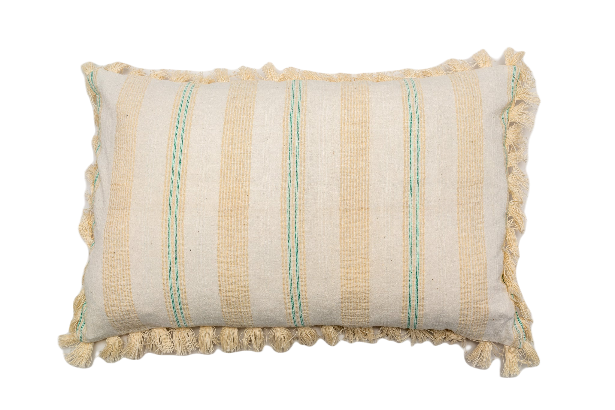 Pillow: Antique handwoven decorative pillow - P383