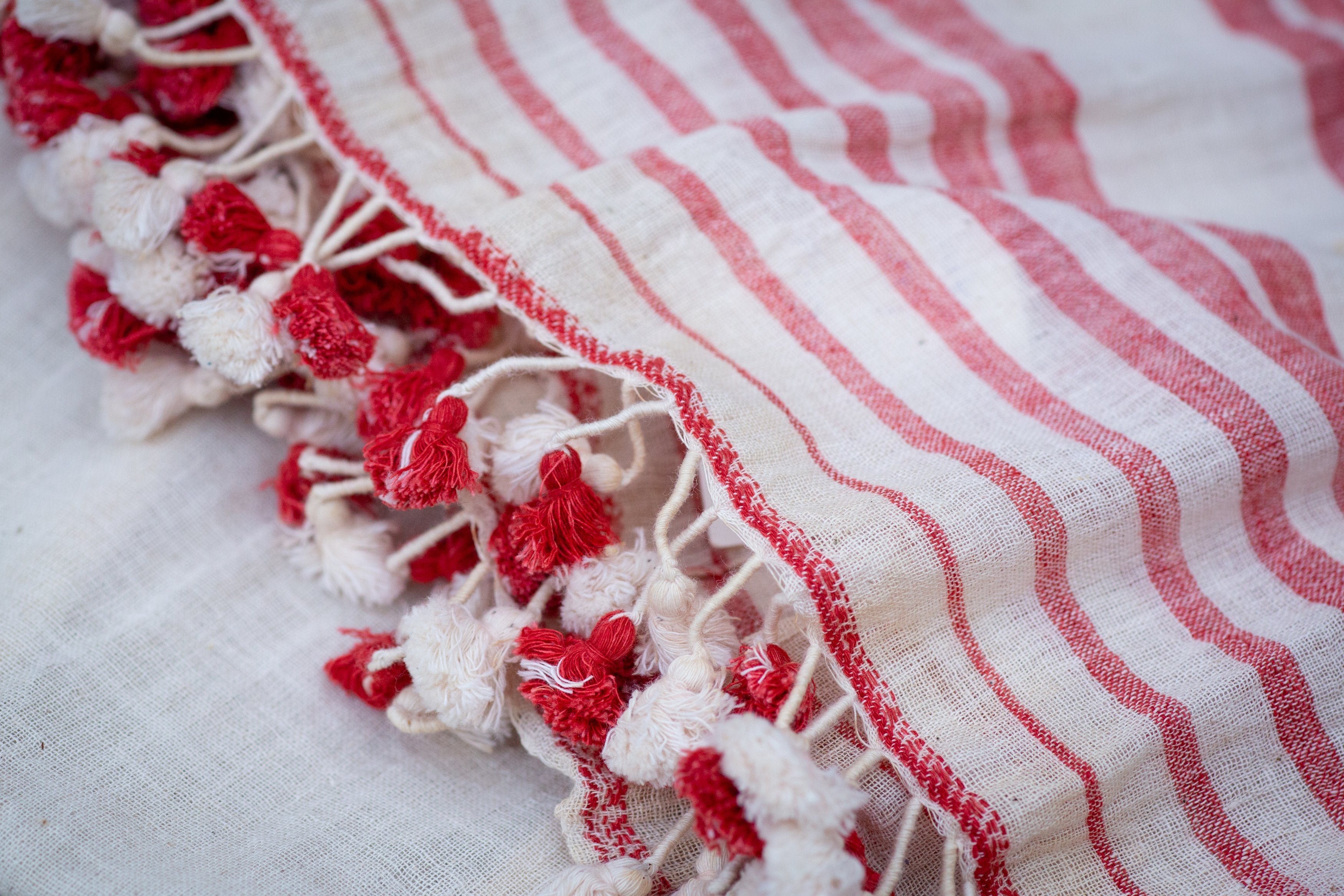 Shawl: Handwoven, hand spun organic Kala cotton