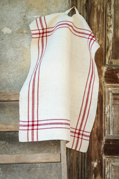 Towel: Handwoven antique Hungarian hemp - T30