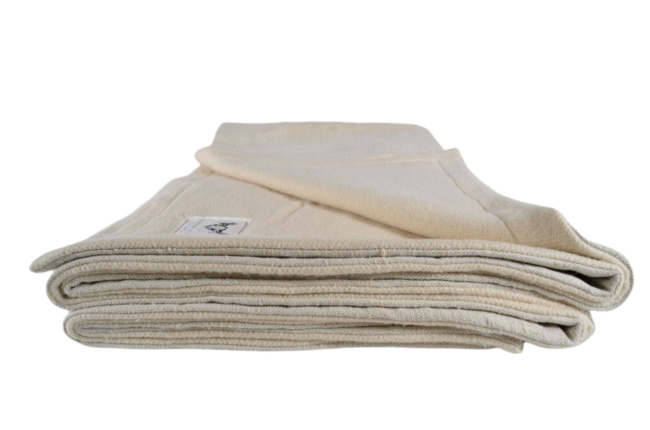 Blanket: Organic antique hemp with two eco cotton - BL111
